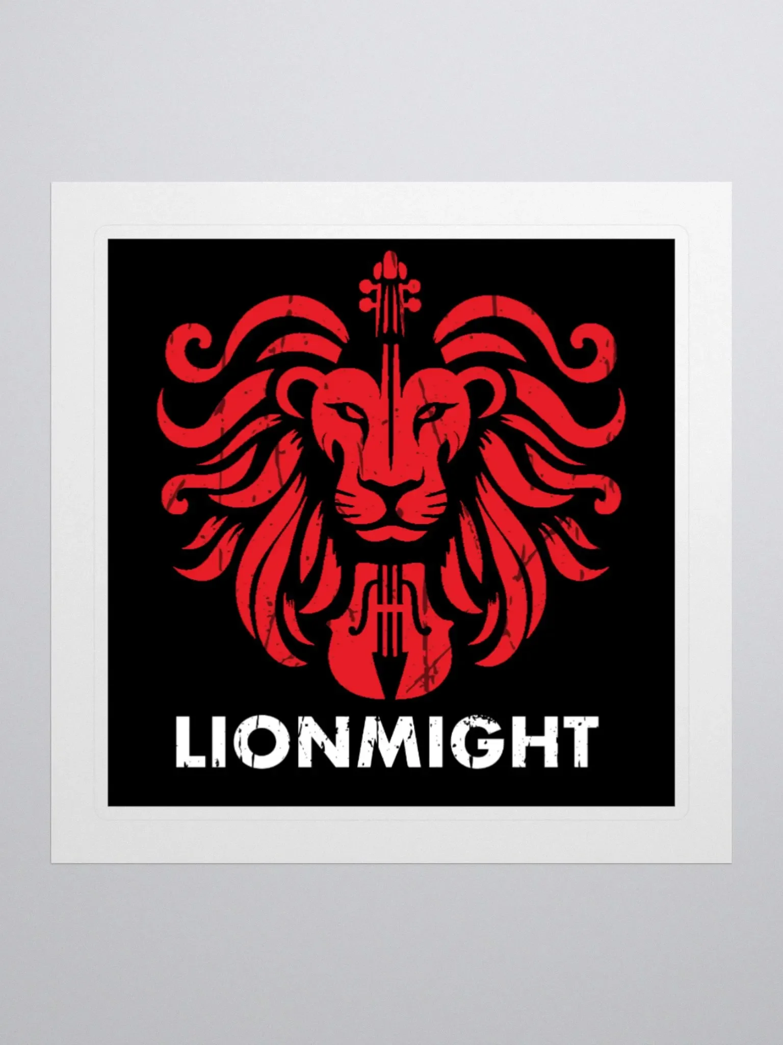 Lionmight Logo Sticker product image (1)