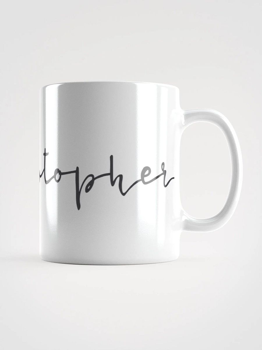 CoZChristopher Signature Coffee Mug White product image (1)