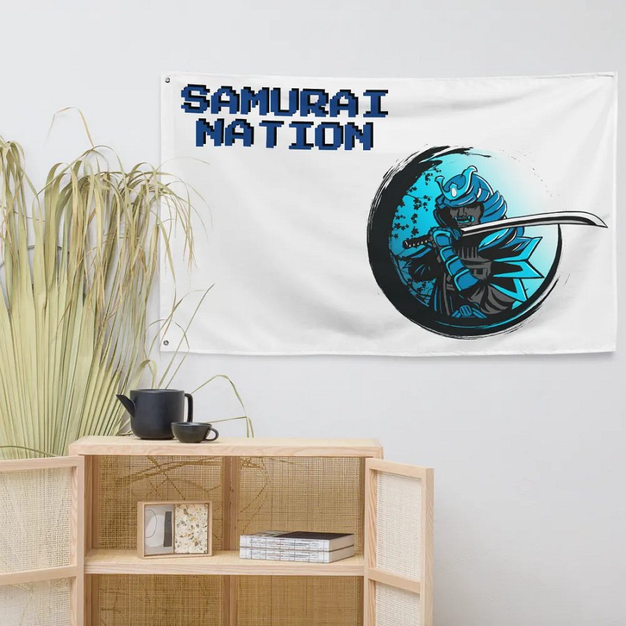 Samurai Nation Flag product image (7)