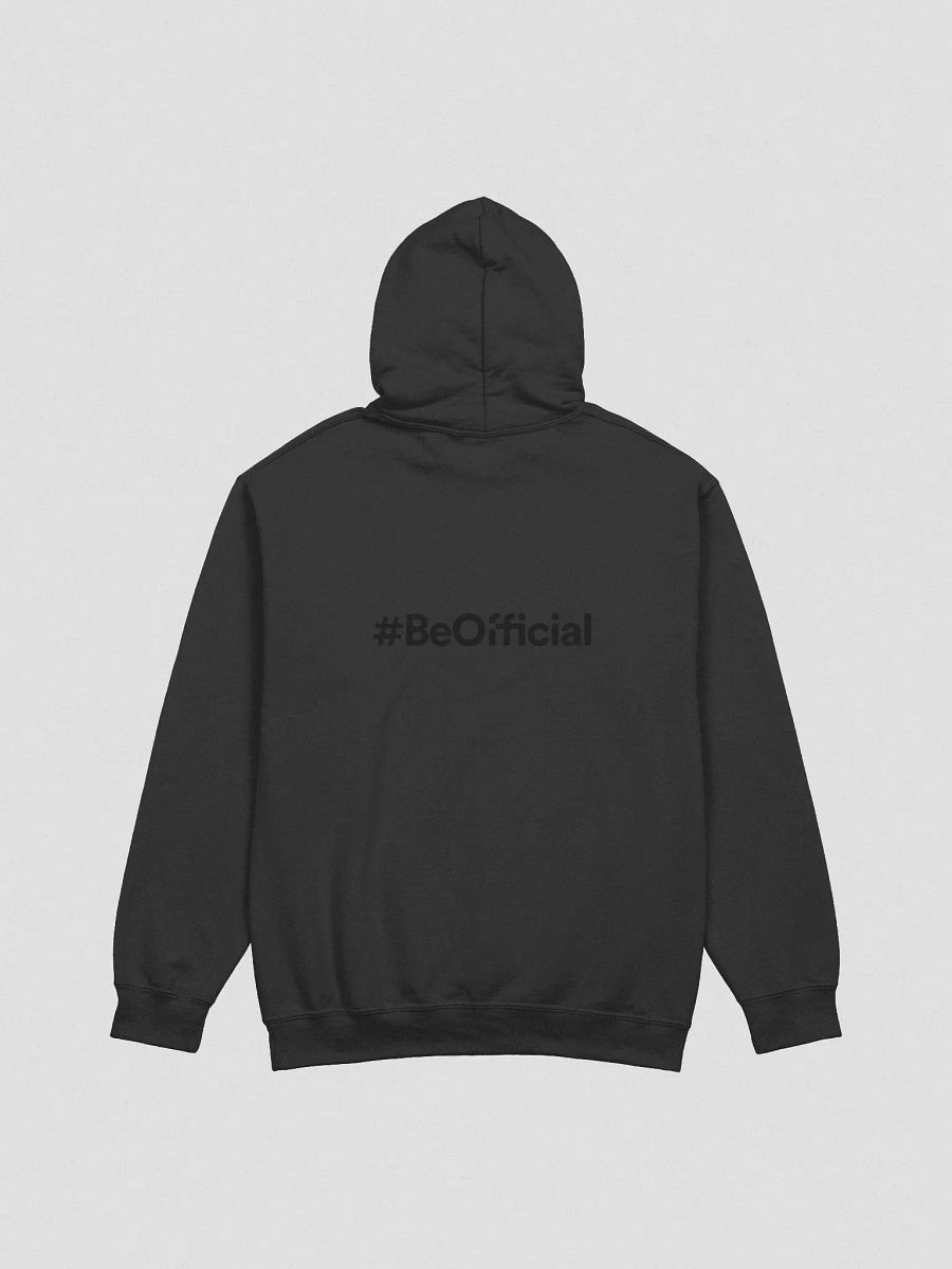 #BeOfficial Matte Black Hoodie product image (2)