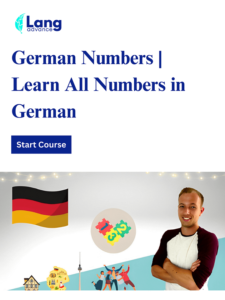 German Numbers | Learn All Numbers in German product image (1)