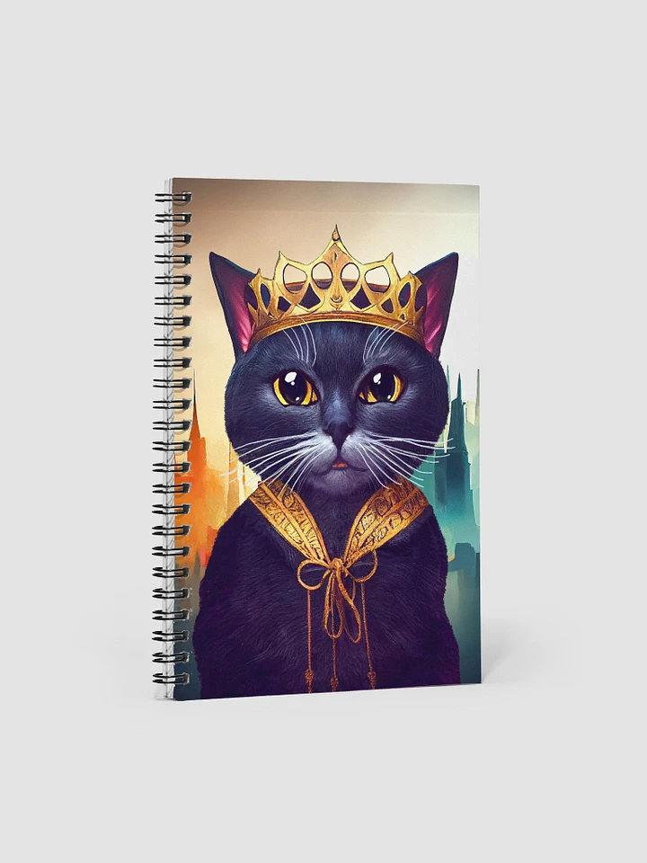 Hail The King - Cat Spiral Notebook product image (1)