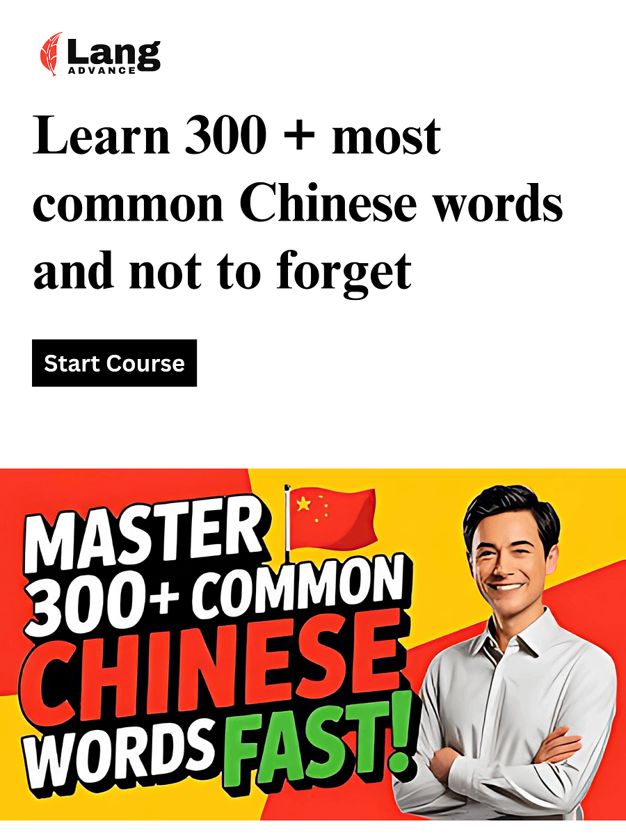 Learn 300 + most common Chinese words and not to forget product image (1)