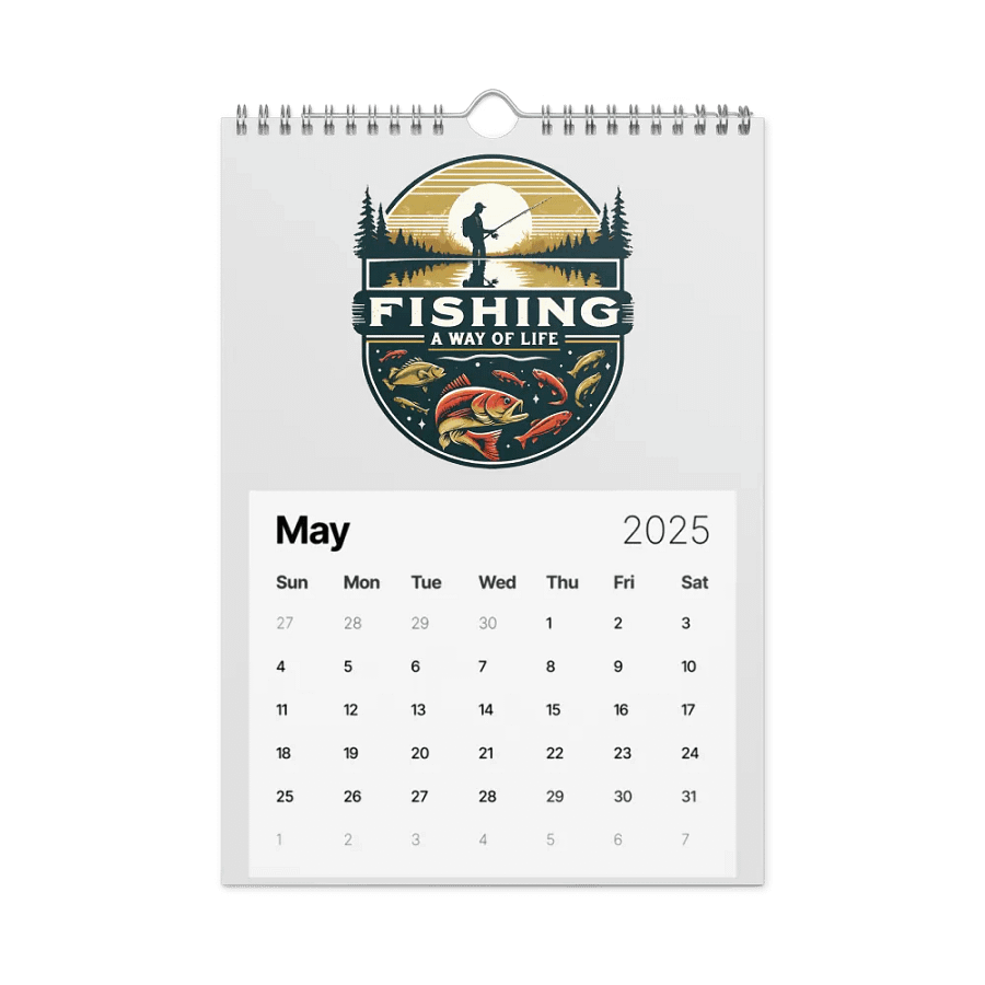 2025 Fishing Calendar product image (10)
