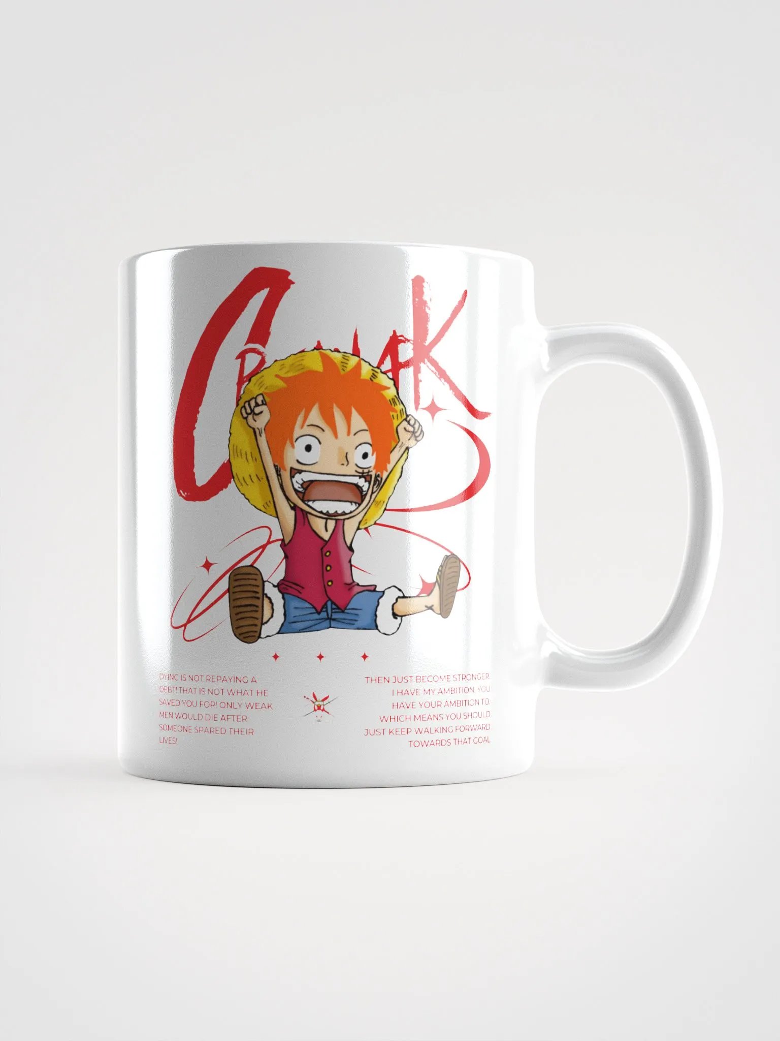 M.D.L White Glossy Mug product image (1)