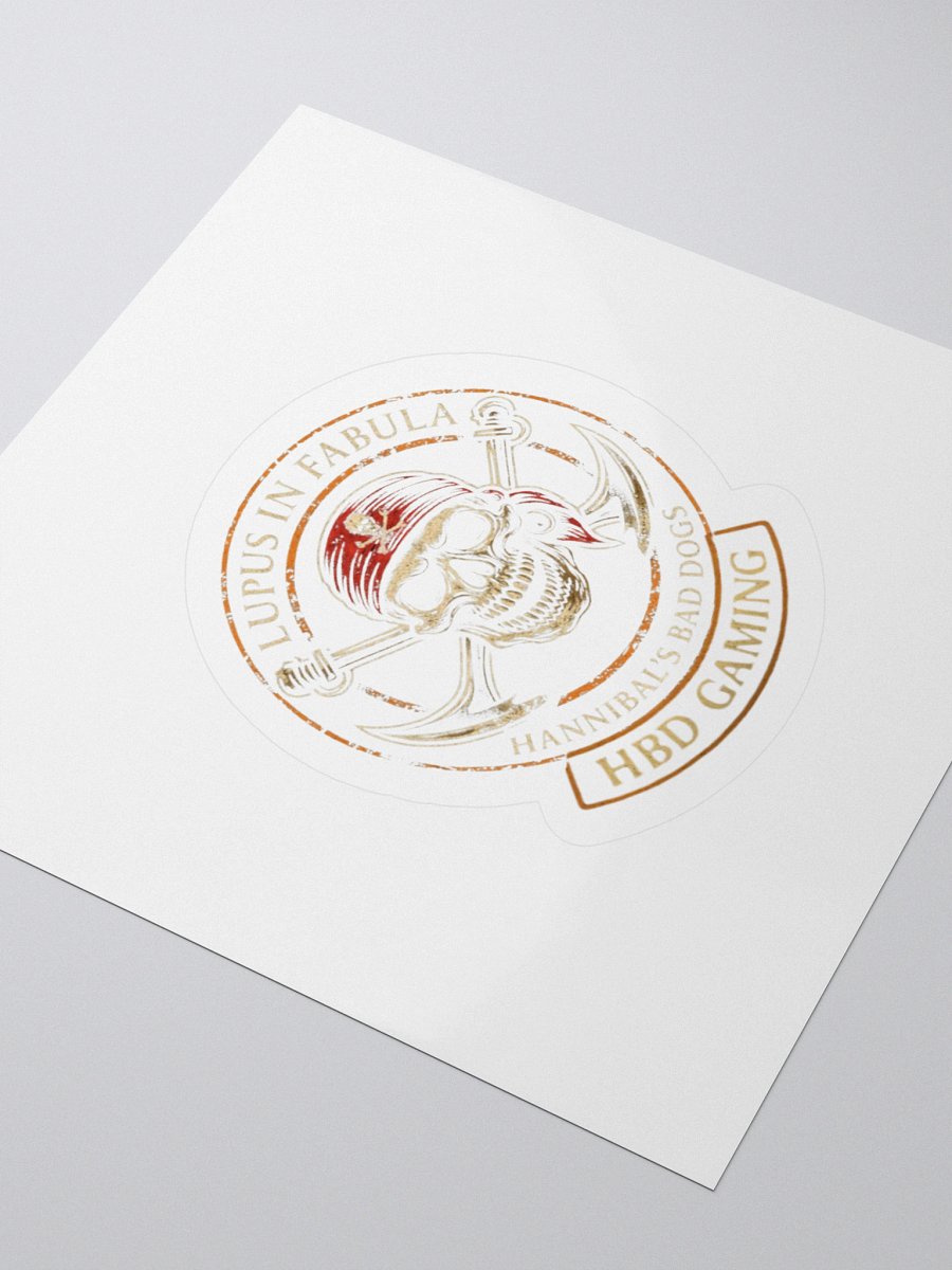 HBD Gaming Transparent Decal product image (7)