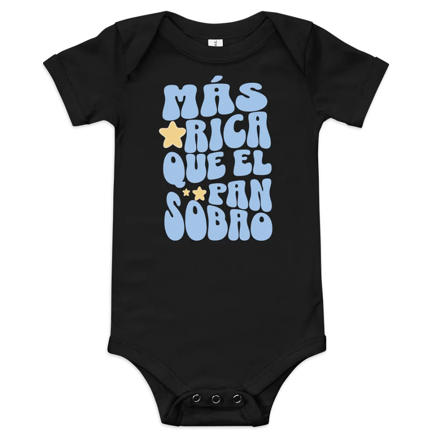 Más Rica Que el Pan Sobao Bodysuit para Bebés product image (1)