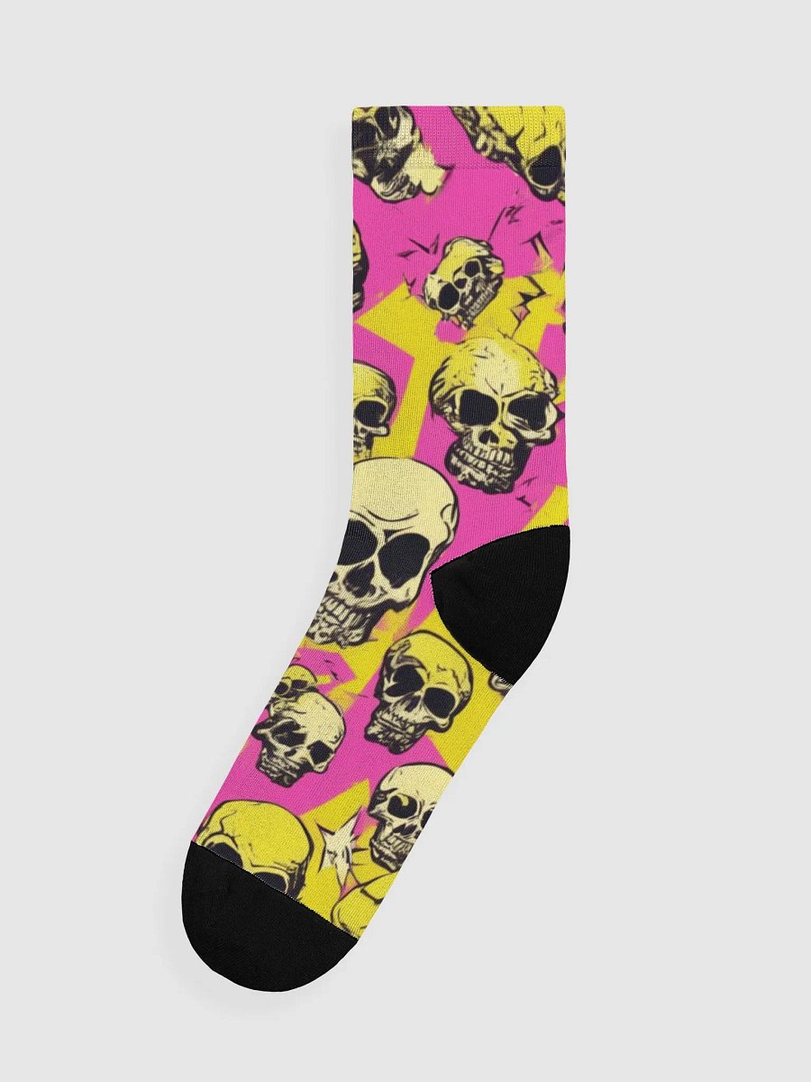 pink yellow skulls product image (4)