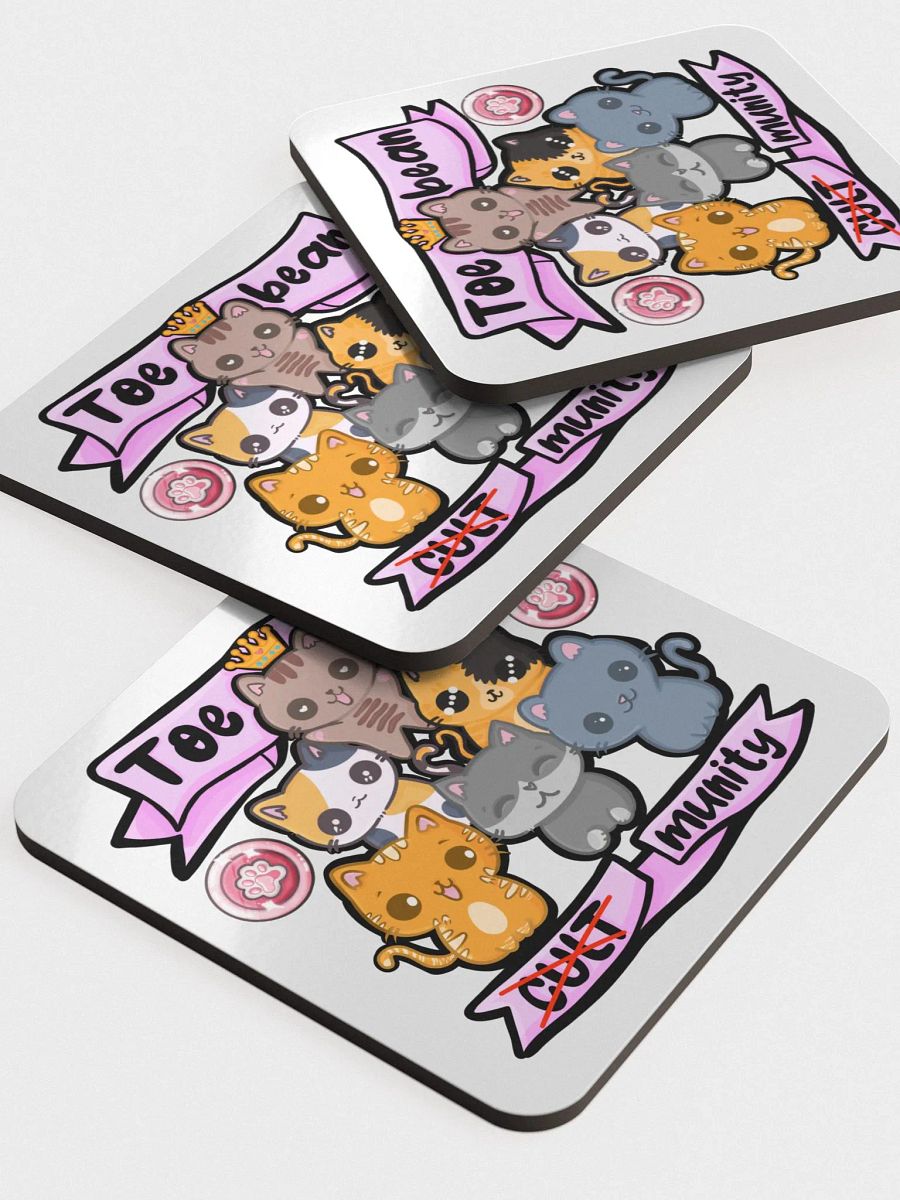 Toe Bean CULTmunity Coasters product image (5)