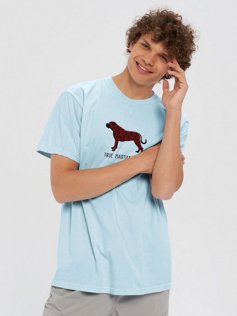 True Mastiff-Piece T-Shirt(Embroidered) of a Bullmastiff(Brindle) product image (8)