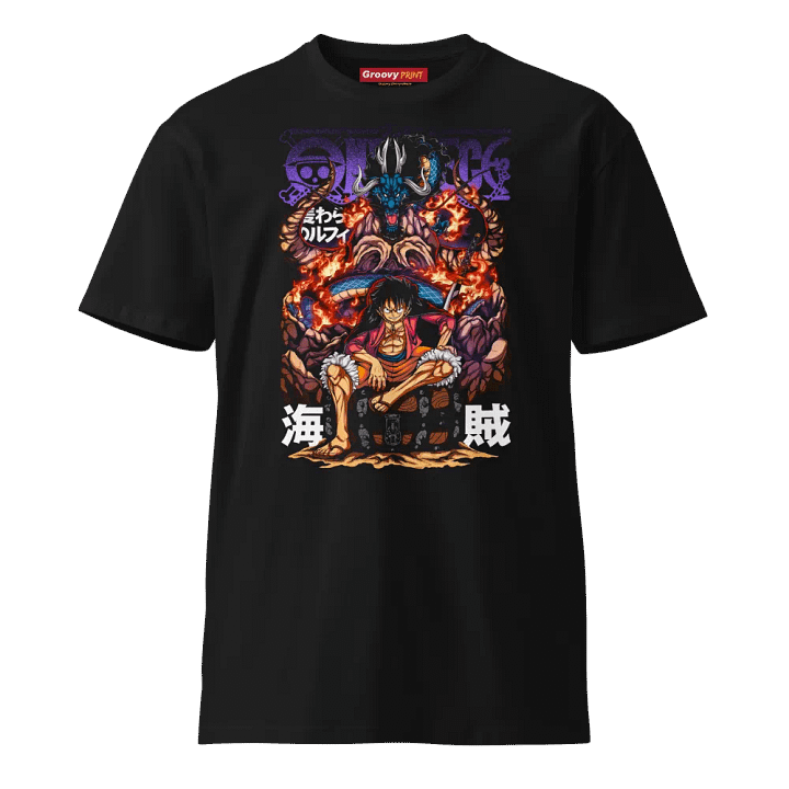 Luffy vs Dragon's Wrath T-Shirt product image (1)