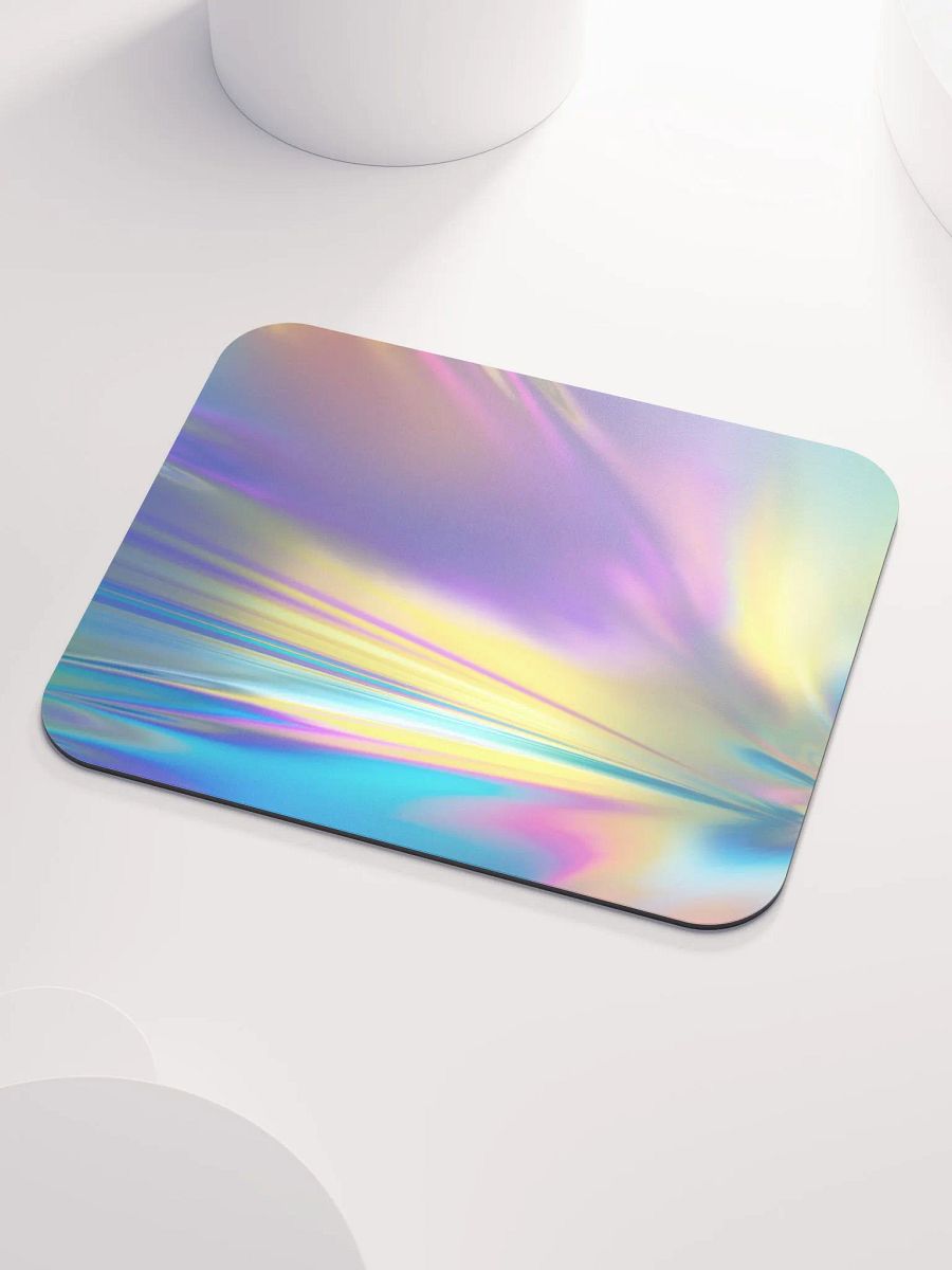 Iridescent Swirl Mouse Pad product image (3)